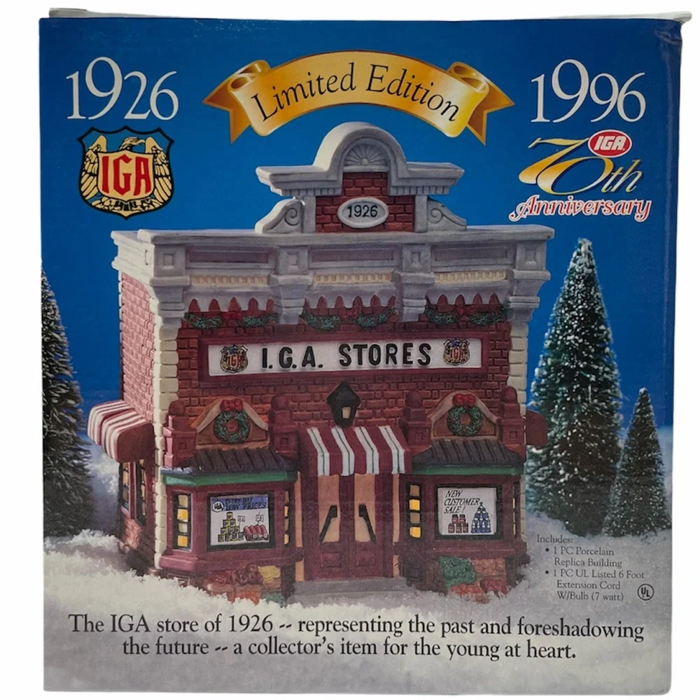 Vintage iga christmas